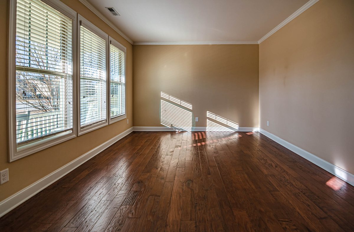 Before: empty room